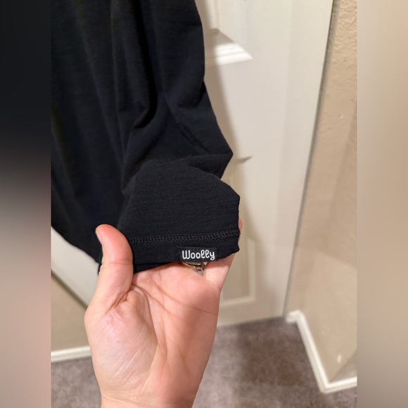 Wooly Racerback Tank Merino Wool Black , XL - Picture 7 of 9